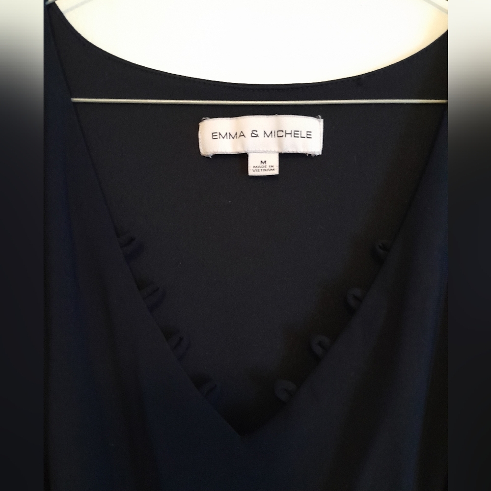 Emma & Michele Navy Maxi Dress